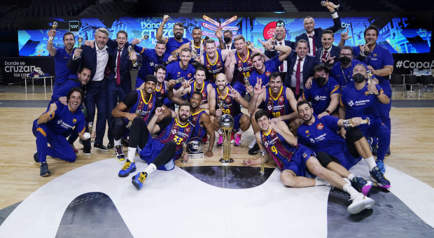 El Barça se alza con la Copa del Rey de baloncesto