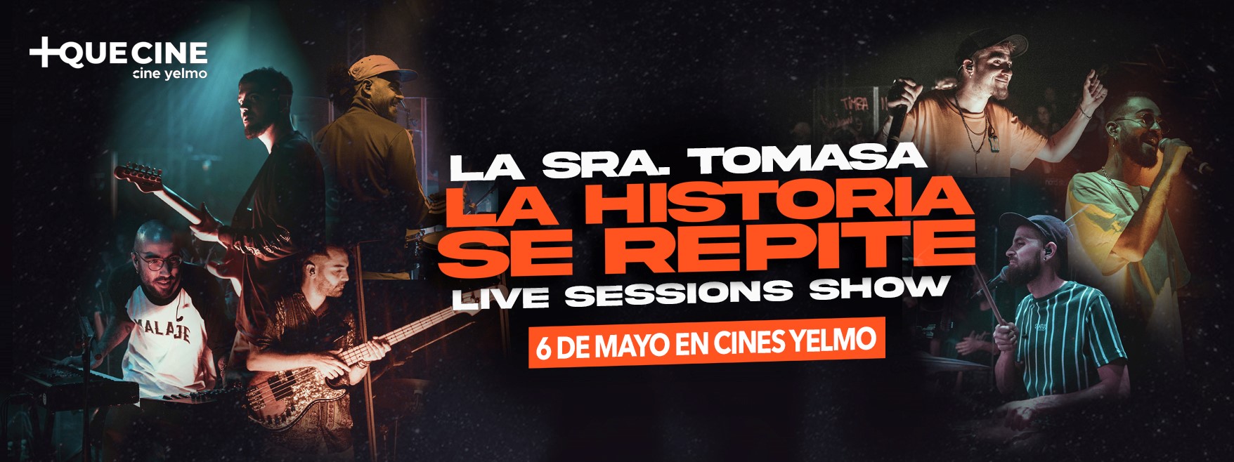 La Sra. Tomasa llega a los cines con ‘La Historia Se Repite: Live Sessions Show’ a partir del 6 de mayo