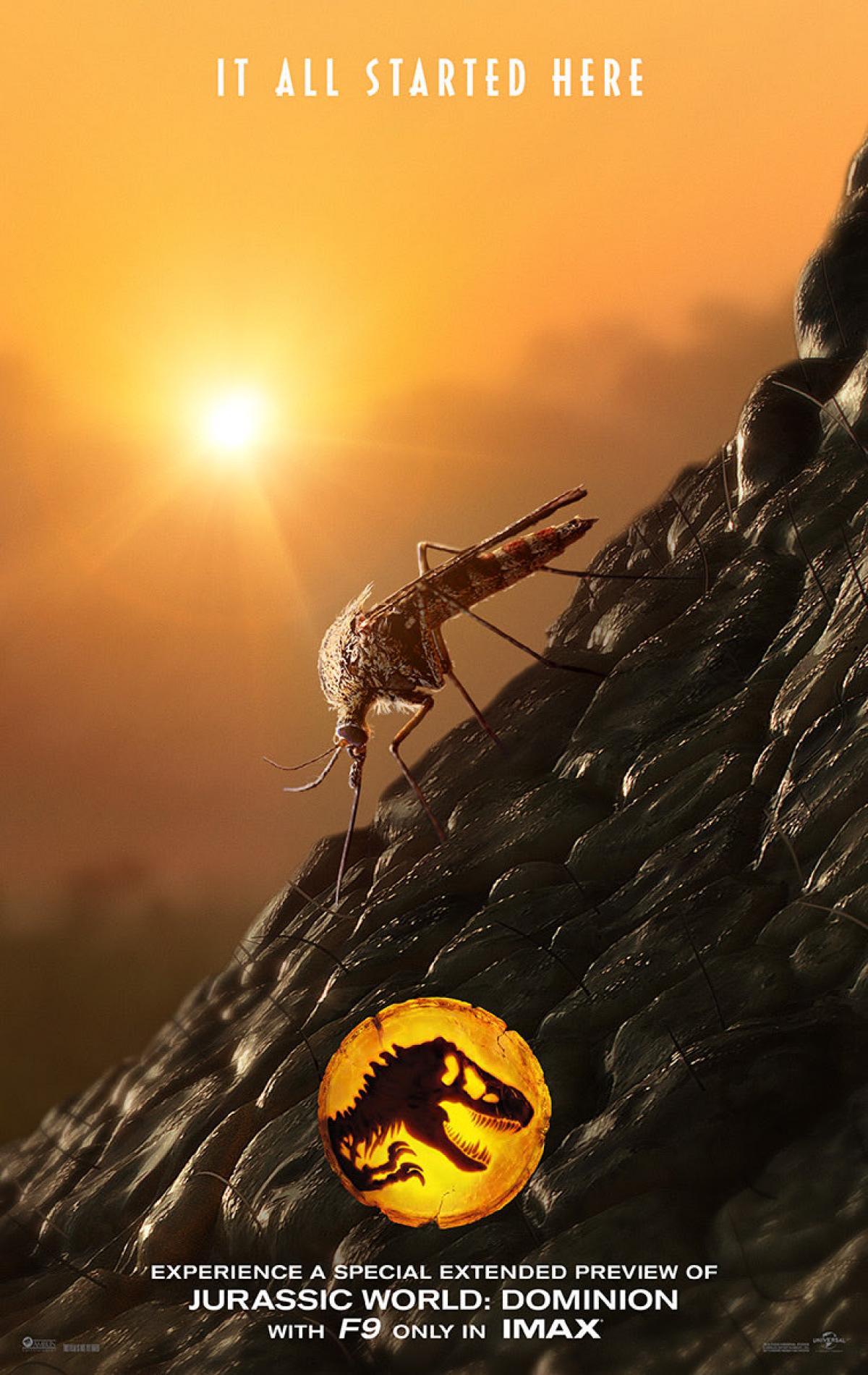'Jurassic World: Dominion' revela detalles de la nueva trama en un teaser poster