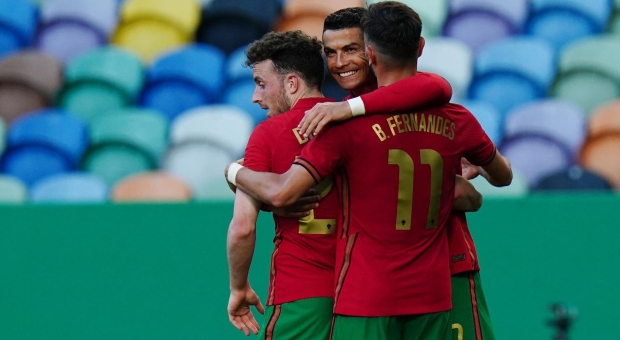 Portugal se exhibe antes de la Eurocopa