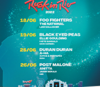 Rock in Rio Lisboa anuncia a Ellie Goulding y confirma a Black Eyed Peas, Ivete Sangalo y David Carreira para 2022