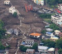 Importante deslizamiento de tierra en Japón