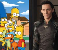 Así es el poster del cruce de ‘Los Simpsons’ y Tom Hiddleston como Loki