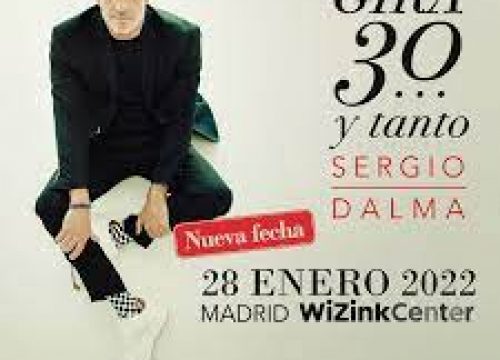 Concierto Sergio Dalma “Gira Alegría” en Madrid