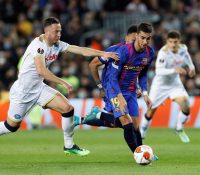 Empate del FC Barcelona ante el Nápoles en su primera cita en la Europa League