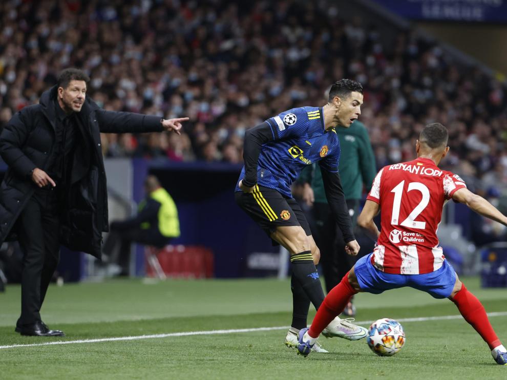 Empate entre el Atlético de Madrid y el Manchester United en la ida de los octavos de final