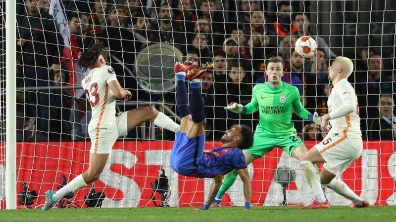 Empate del Barça contra el Galatasaray en la ida de los octavos de final de la Europa League