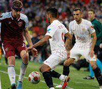 El Sevilla vence al West Ham en la ida de los octavos de final de la Europa League
