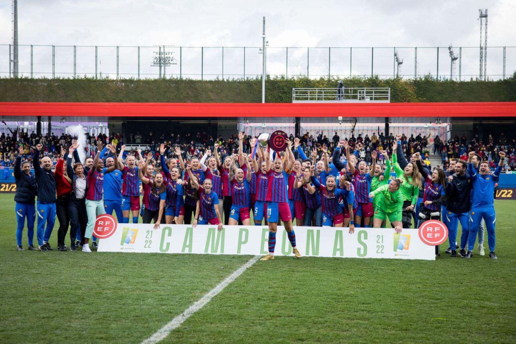 El Barça femenino se proclama campeón de la liga