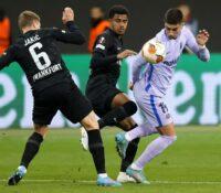 El Barça empata contra el Eintracht de Frankfurt en la ida de los cuartos de final de la Europa League