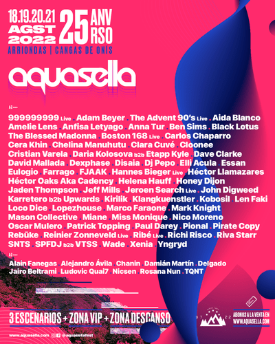 Aquasella 2022 cierra el cartel de su vigésimo edición
