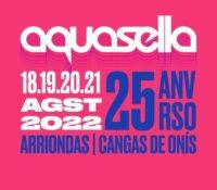 Aquasella 2022 presenta la distribución por días del line up del 25º Aniversario