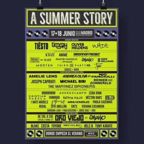 Cartel completo de “A Summer Story 2022”