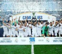 El Real Madrid se proclama campeón de La Liga Santander