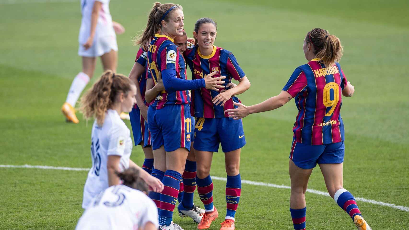 El Barça femenino de fútbol vence al Real Madrid y se mete en la final de la Copa de la Reina