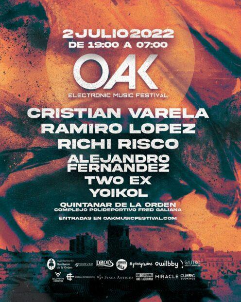 “OAK Electronic Music Festival” el primer festival de música electrónica en Castilla La Mancha