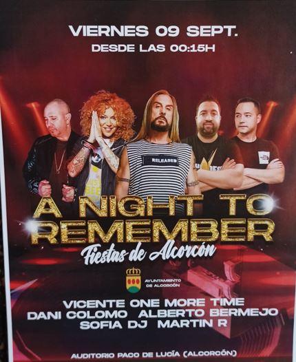 A Night To Remember en las Fiestas de Alcorcón