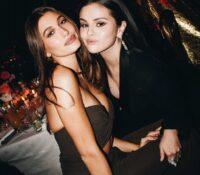Selena Gómez y Hailey Bieber posan juntas para desmentir su mala relación