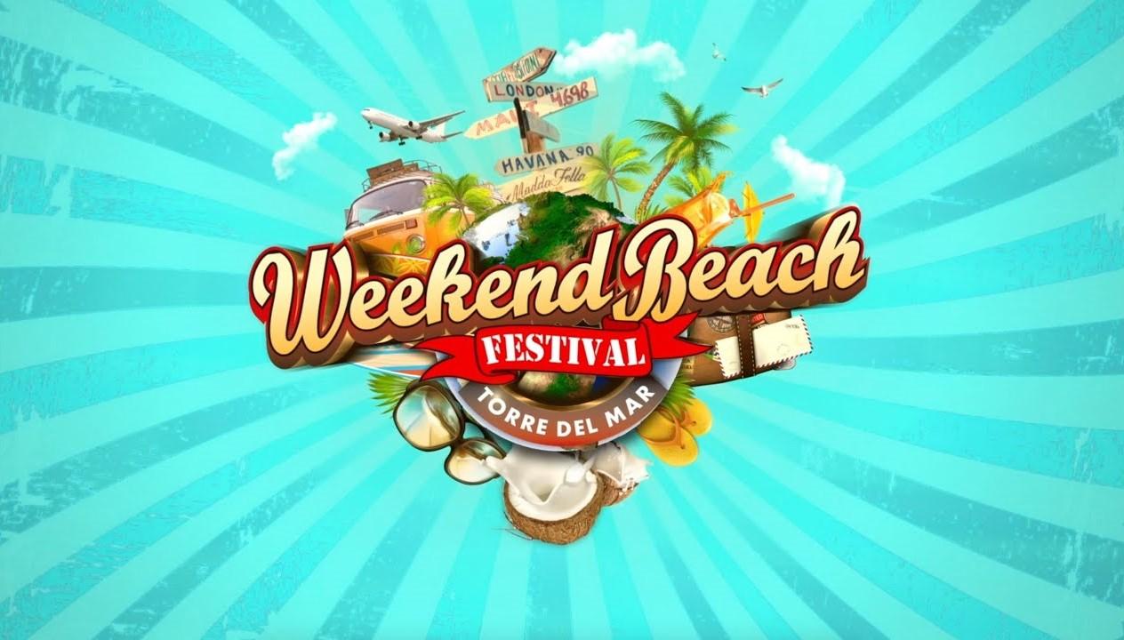 logo weekend beach festival