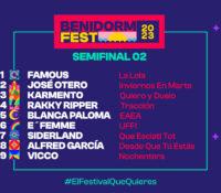 Esta noche se emite la segunda semifinal del ‘Benidorm Fest’