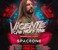 SpaceOne Singapore acoge hoy a Vicente One More Time