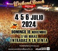 Weekend Beach Festival 2024 anuncia sus fechas