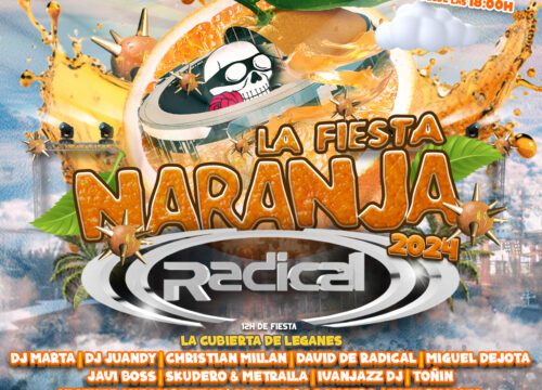 FIESTA NARANJA en La Cubierta de Leganés