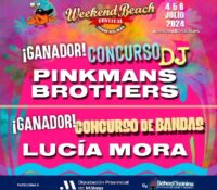 Lucía Mora y Pinkmans Brothers se coronan en el concurso de Weekend Beach Festival