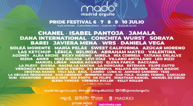 Cartel Orgullo Madrid 2024