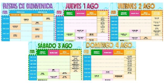 Horarios Arenal Sound 2024