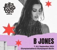 B Jones será la 1ª DJ española en actuar en el Lollapalooza Berlín