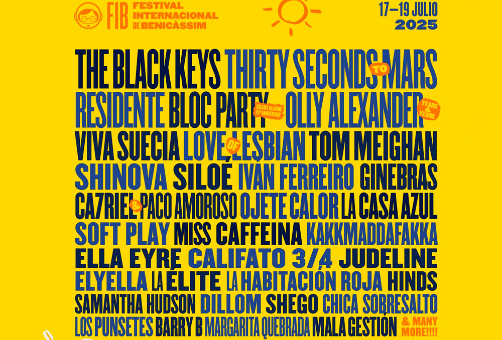 El Festival Internacional de Benicàssim (FIB) regresa un año más