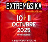 EXTREMÚSIKA tendrá lugar el 10 y 11 de octubre