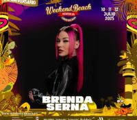 Hozho y Brenda Serna, confirmados en Weekend Beach Festival