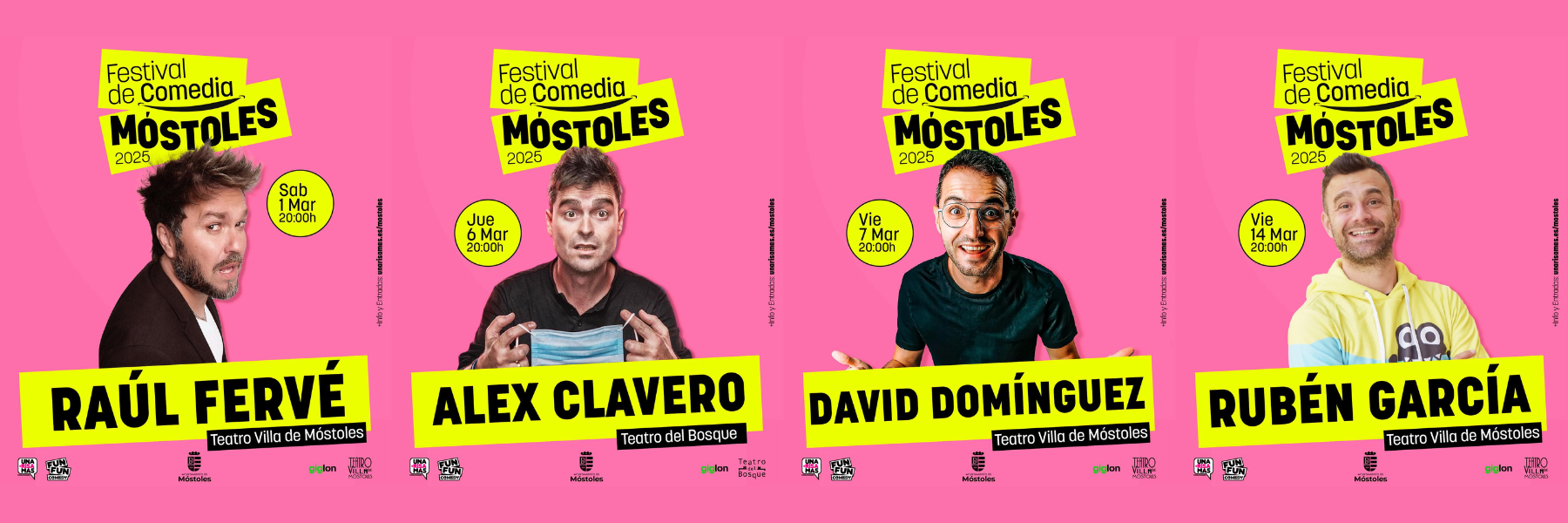 Los mejores humoristas del país se reúnen en el Segundo Festival de Comedia