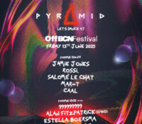 Cartel completo del festival Pyramid World Tour en OFFBCN