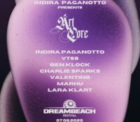 Indira Paganotto presenta ‘ARTCORE’ en Dreambeach